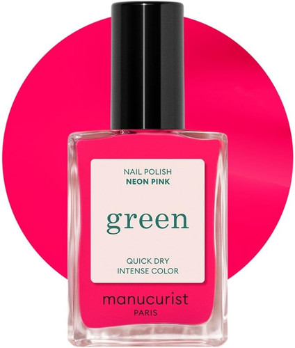 Green smalto unghie rosa - unghie,