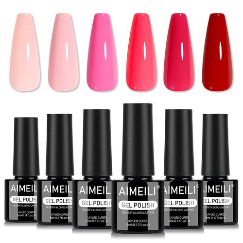 Kit semipermanente unghie rosa - unghie,